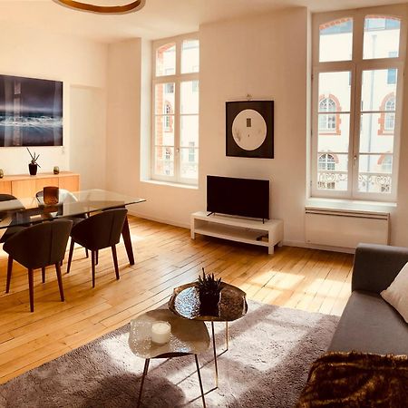 So Guest- Luxueux Appartement, Ancienne Maison De Champagne Proche Cathedrale Reims Luaran gambar